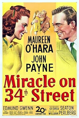Miracle on 34th Street poster